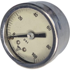 Manômetro WILLY 100psi usado Manômetro WILLY 100psi usado