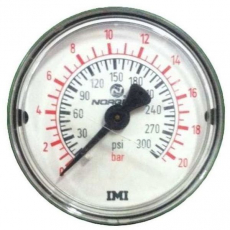 Manômetro NORGREN 300psi 25bar usado Manômetro NORGREN 300psi 25bar usado