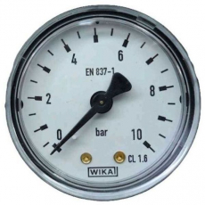 Manômetro WIKA 10bar EN8371 seminovo Manômetro WIKA 10bar EN8371 seminovo