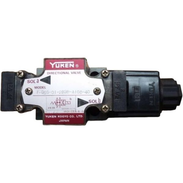 marca: Yuken <br />
modelo: FDSG012B3BA10040 <br />
estado: nunca foi utilizada
