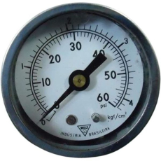 Manômetro WILLY 60psi 4,2kgf/cm2 usado Manômetro WILLY 60psi 4,2kgf/cm2 usado