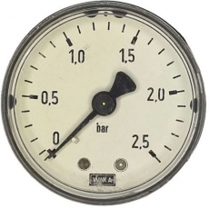 Manômetro WIKA 2,5bar usado Manômetro WIKA 2,5bar usado