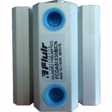 Cilindro pneumático FLUIR FCDA50X30BICN Cilindro pneumático FLUIR FCDA50X30BICN