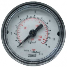 Manômetro WIKA 160psi 11Kgf/cm2 usado Manômetro WIKA 160psi 11Kgf/cm2 usado
