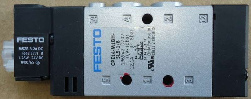 marca: Festo <br/>modelo: CPE14M1BH5LS18 196942 