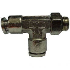 Conexão em T rosca lateral 1/8X6mm Conexão em T rosca lateral 1/8X6mm