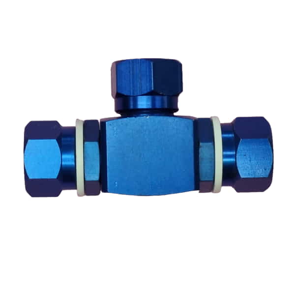 FESTO em alumínio anodizado azul 

