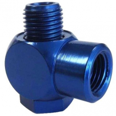 Conexão em L Cotovelo FESTO 1/4 em alumÃnio anodizado azul Conexão em L Cotovelo FESTO 1/4 em alumÃnio anodizado azul