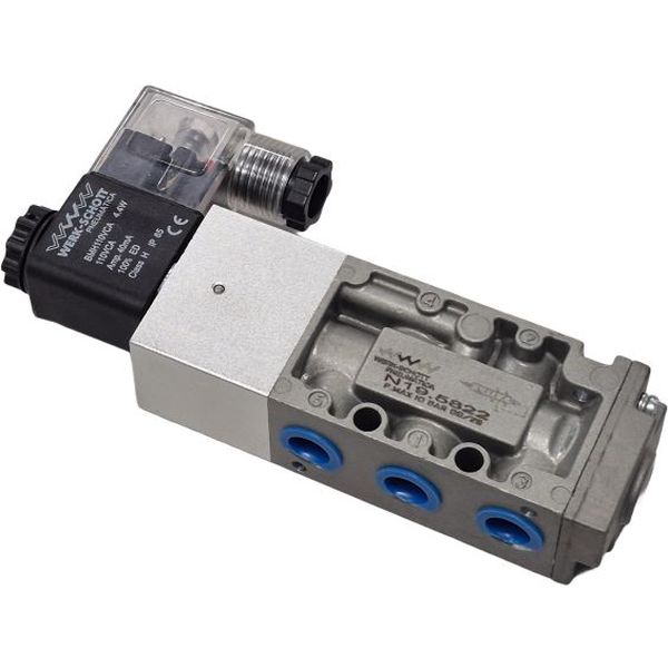 Série N19.000, conexão rosca 1/4BSP, válvula para fluxos intermediários