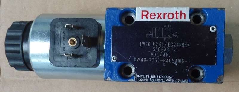 marca: REXROTH <br/>modelo: 4WE6U1261/EG24N9K4