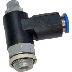 Regulador de fluxo GRLA-1/4-QS-8-RS-B 162968 1/4X8 Regulador de fluxo GRLA-1/4-QS-8-RS-B 162968 1/4X8