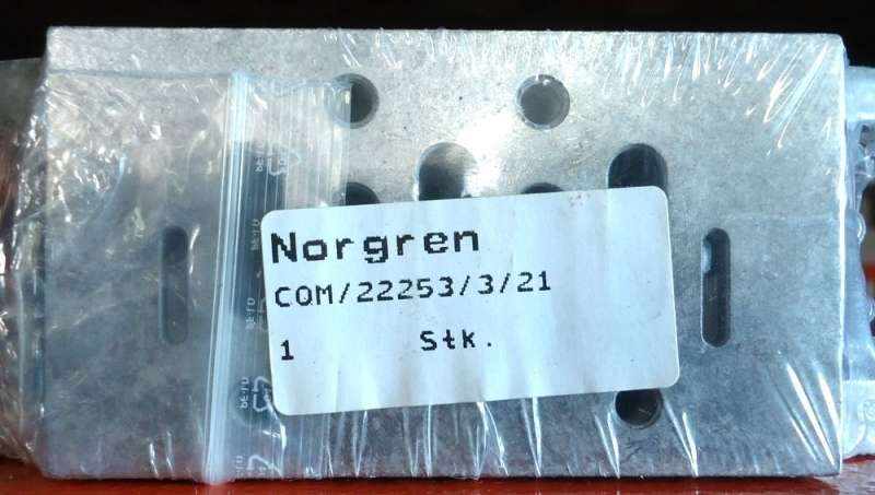 marca: Norgren <br/>modelo: COM/22253/3/21 <br/>estado: nova