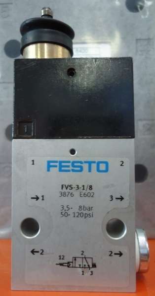 marca: FESTO <br/>modelo: FVS318 3876 <br/>estado: seminova