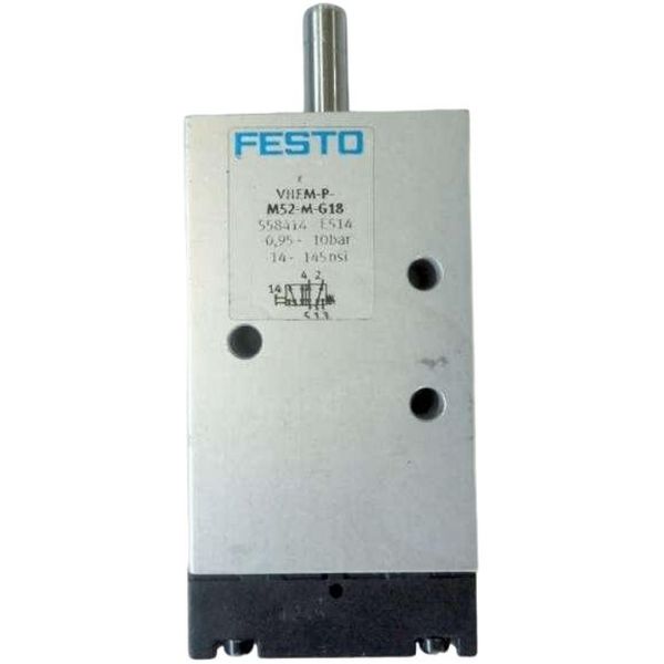 marca: FESTO <br/>modelo: VHEMPM52MG18 558414 <br/>estado: seminova