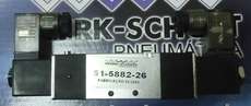Válvula pneumática WERK SCHOTT 51.5882-26 Válvula pneumática WERK SCHOTT 51.5882-26
