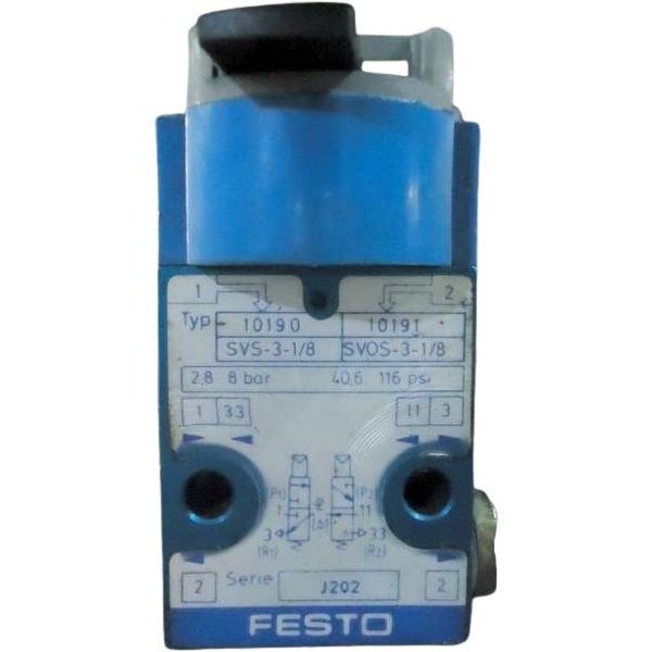 marca: FESTO <br/>modelo: SVS318 10190 <br/>estado: usada