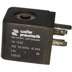 Bobina pneumática WALTER TM1502 48V 50/60Hz 4/3VA seminova Bobina pneumática WALTER TM1502 48V 50/60Hz 4/3VA seminova
