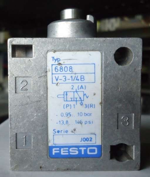 marca: FESTO <br/>modelo: V314B <br/>estado: seminova