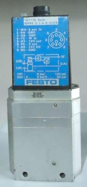 marca: FESTO <br/>modelo: MPPE3146420B 161170 <br/>estado: seminova 