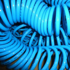 Tubo em poliuretano espiralado 8SHM 22 metros Tubo em poliuretano espiralado 8SHM 22 metros