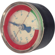 Manômetro  FESTO 525729 16bar seminovo