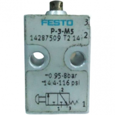 Microválvula FESTO P-3-M5 14287509 seminova Microválvula FESTO P-3-M5 14287509 seminova