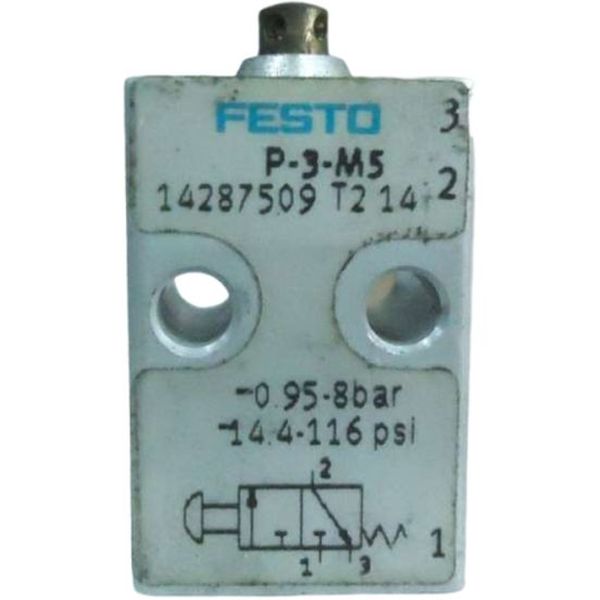 marca: FESTO <br/>modelo: P3M5 14287509 <br/>estado: seminova