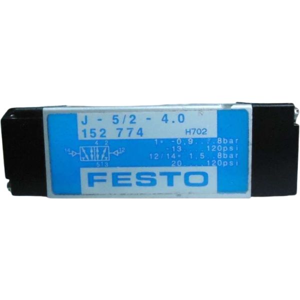 marca: FESTO <br/>modelo: J5240 152774 <br/>estado: seminova