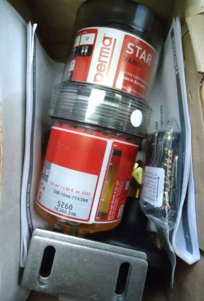 marca: PERMA <br />
modelo: LBB145 curvaad olio (S260) <br />
estado: novo, na caixa