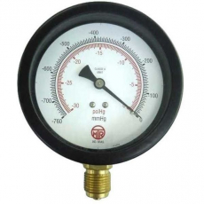 Vacuômetro -30-0polHg -760-0mmHg saÃda por baixo Vacuômetro -30-0polHg -760-0mmHg saÃda por baixo