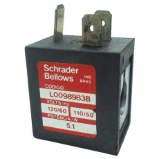 Bobina pneumática SCHRADER BELLOWS L0098983B 120/60 110/50 5.1W Bobina pneumática SCHRADER BELLOWS L0098983B 120/60 110/50 5.1W