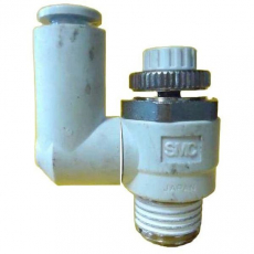 Regulador de fluxo SMC 1/4X6 seminovo Regulador de fluxo SMC 1/4X6 seminovo