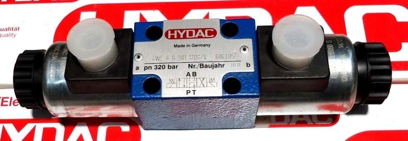 marca: HYDAC <br/>modelo: 4WE6G S01-12DG/V 6063115 <br/>estado: nova