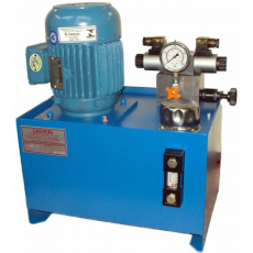 Mini unidade hidráulica motor trifásico 1,5HP/CV
