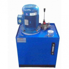 Unidade hidráulica com comando manual Unidade hidráulica com comando manual