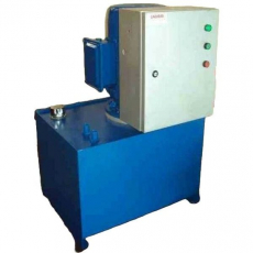 Unidade hidráulica com painel elétrico Unidade hidráulica com painel elétrico