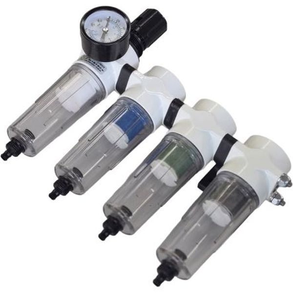 conexão rosca 1/4bsp, pressão de trabalho 0...10bar, capacidade do copo 0,05l, com filtro coalescente