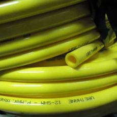 Tubo poliuretano 12SHM amarelo Tubo poliuretano 12SHM amarelo