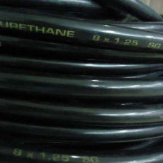 Tubo poliuretano 8X1,25 preto Tubo poliuretano 8X1,25 preto