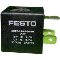Bobina Pneumática FESTO MSFG 24VCC 4527 Bobina Pneumática FESTO MSFG 24VCC 4527
