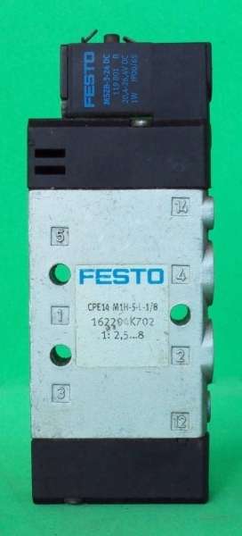 marca: FESTO <br/>modelo: CPE14M1H5L18 <br/>estado: seminova <br/>