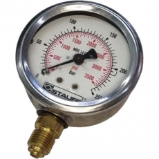 Manômetro STAUFF 3500psi 250bar Manômetro STAUFF 3500psi 250bar