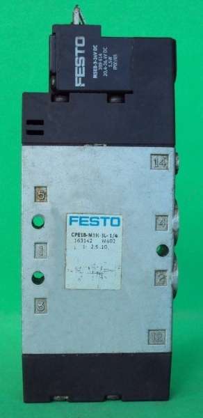 marca: FESTO <br/>modelo: CPE18M1H3L14 <br/>estado: usada