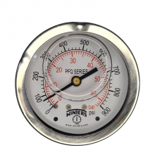 Manometro WINTERS PFQ909R1R11S 63bar 900psi com glicerina Manometro WINTERS PFQ909R1R11S 63bar 900psi com glicerina