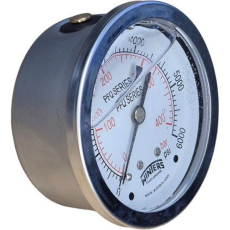 Man&ocirc;metro PFQ915R1R11 400bar 6000psi com glicerina - WINTERS