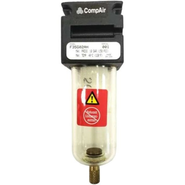 marca: COMPAIR <br />
modelo: F35G02AH rosca 1/4 <br />
pressão: 10BAR/150PSI