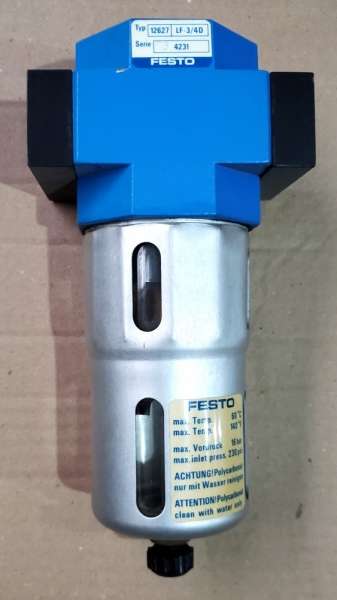 marca: FESTO <br/>modelo: LF34D 12627 <br/>estado: novo