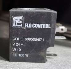 Bobina pneumática FLO CONTROL 609500671 24V 10W usada Bobina pneumática FLO CONTROL 609500671 24V 10W usada