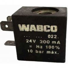 Bobina pneumática WABCO 24V 200mA usada Bobina pneumática WABCO 24V 200mA usada