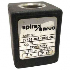 Bobina pneumática SPIRAX-SARCO 775240463001SA 220V 60HZ 8W usada Bobina pneumática SPIRAX-SARCO 775240463001SA 220V 60HZ 8W usada